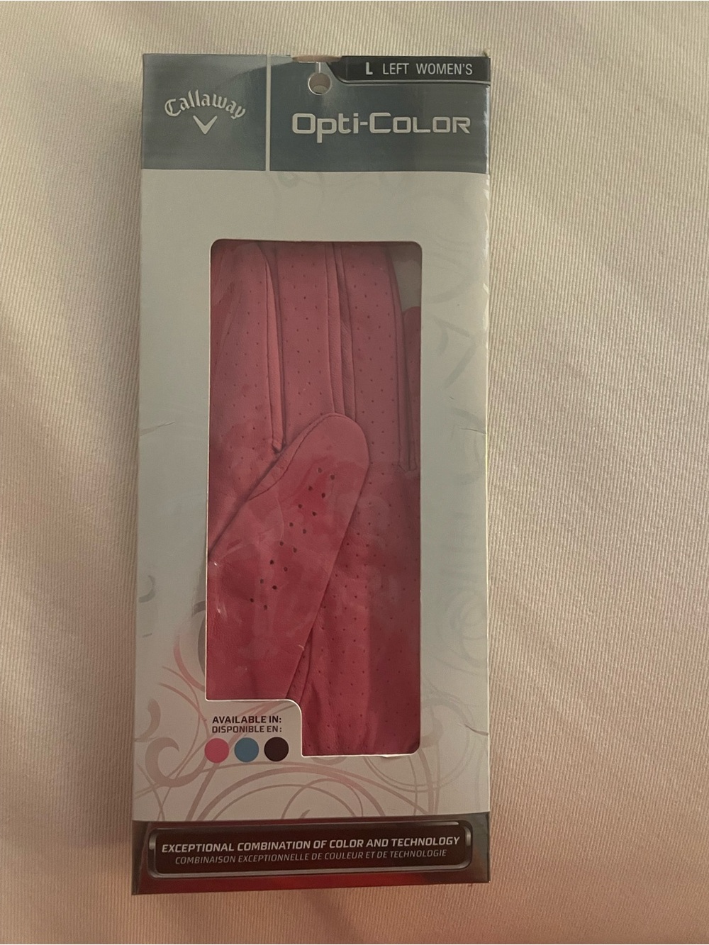 Callaway Pink Women's Golf Glove - Opti-Color
